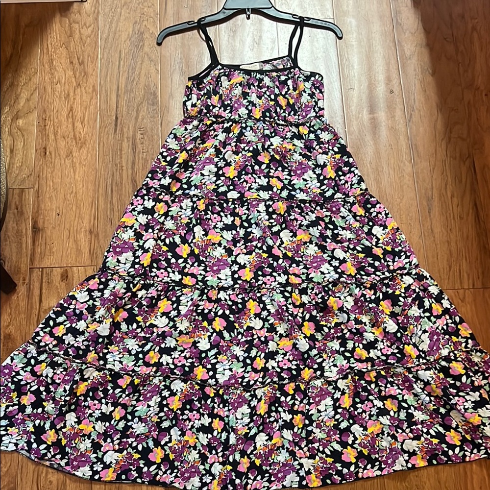 Annabelle chicas Floral Dress - Purple and White size M